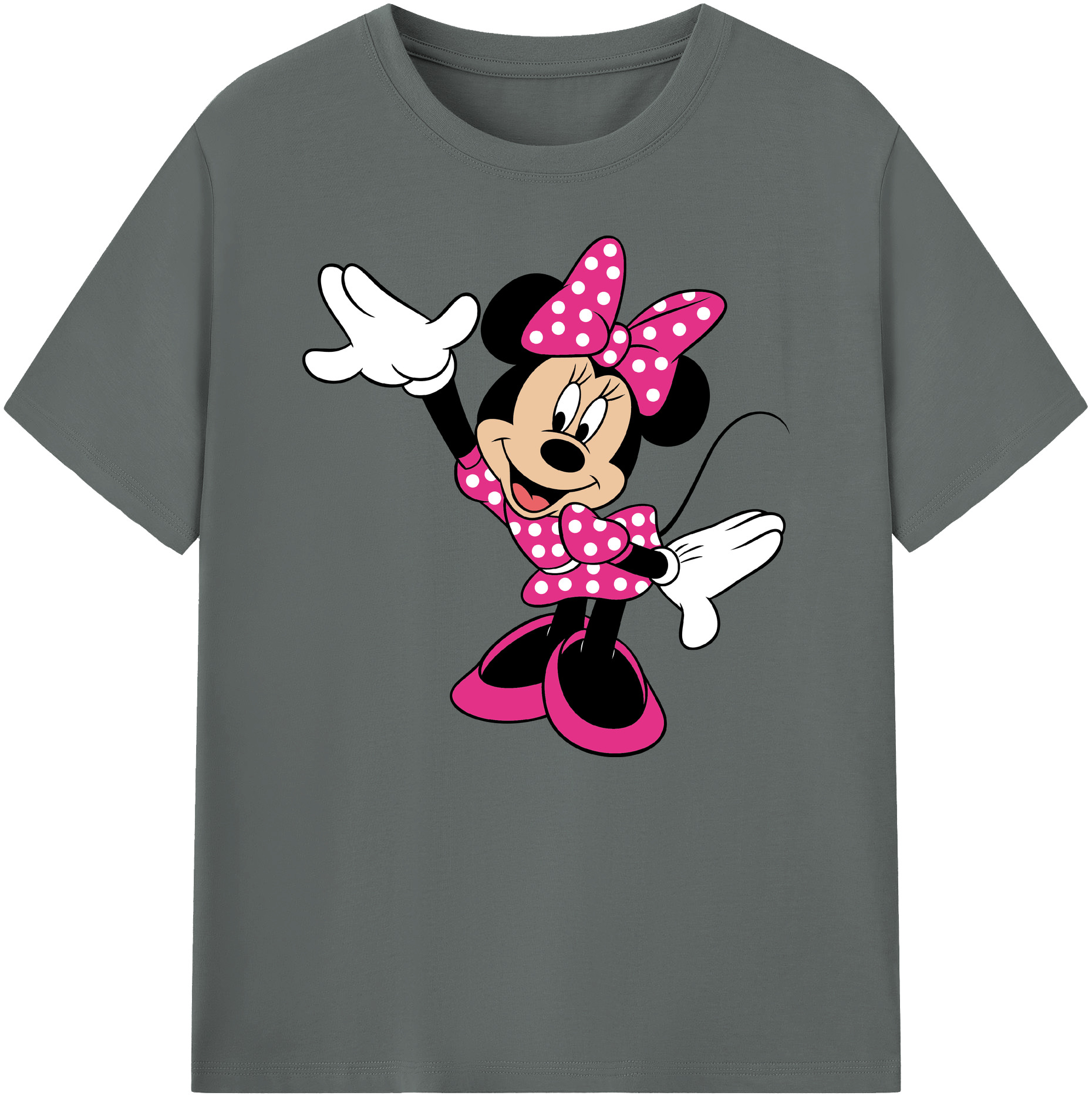 ミッキーマウス Mickey Mouse 綿100％ メンズ半袖Tシャツ｜肌触りやわらか＆通気性